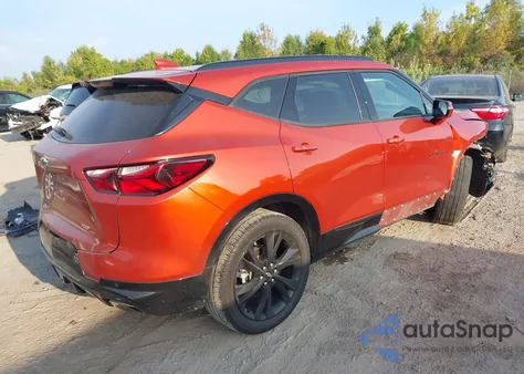 2021 Chevrolet Blazer Rs из США, поврежденный, VIN 3GNKBKRS8MS519600